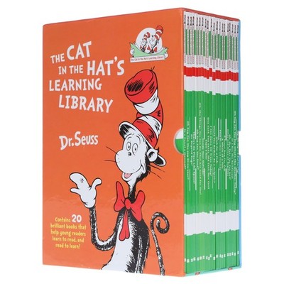 The Cat in The Hat's Learning Library 20 Books Box Set By Dr Seuss-Ages 5-7 -PB
