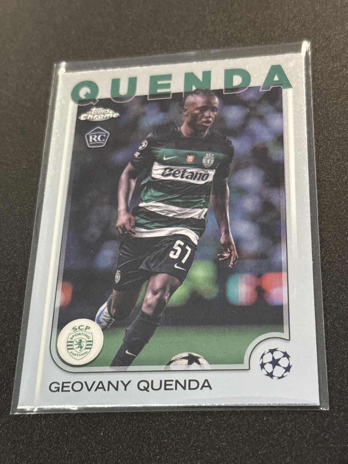 2024-25 Topps Chrome UEFA Club Competitions #108 Geovany Quenda NM
