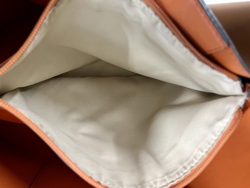 Lauren Ralph Lauren Women's Brown Dryden Marcy Leather Tote Bag No Strap - Picture 6 of 7