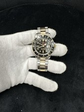 Rolex GMT-Master 1675 Gold and Silver Oyster Bracelet with Black Bezel 2