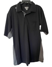 Smitty Performance Mesh Moisture Wicking Men's Umpire Shirt Size XL Black