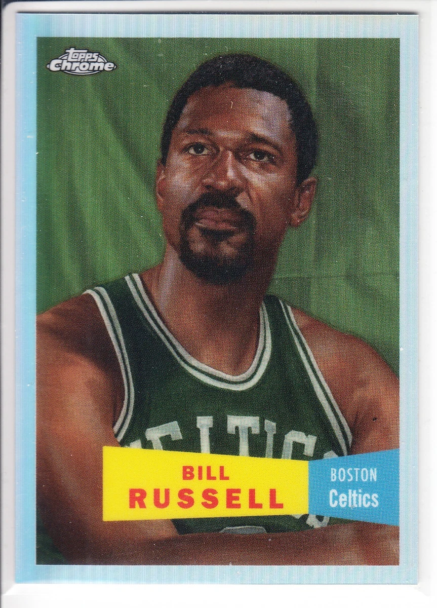 その他 topps bowman Bill Russell auto card Topps Bill Russell Basketball Sports Trading Cards & Accessories