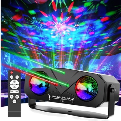 Disco Ball Light,Party Disco Strobe Ocean Star Projector Dj Dance Light Sound...