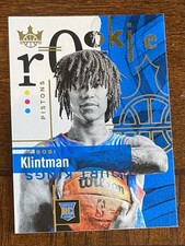 2024-25 Panini Court Kings Bobi Klintman Rookies I Level I #106 Pistons RC