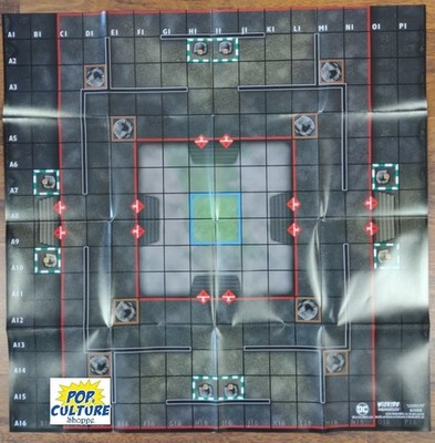 HEROCLIX MAP 2024 Masters of Time LAZARUS PIT / THE TEMPLE op LE 16X16