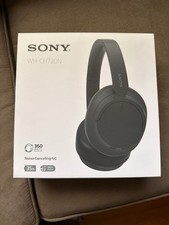 Sony WH-CH720N Wireless Noise Canceling Headphones Black Bluetooth New Sealed