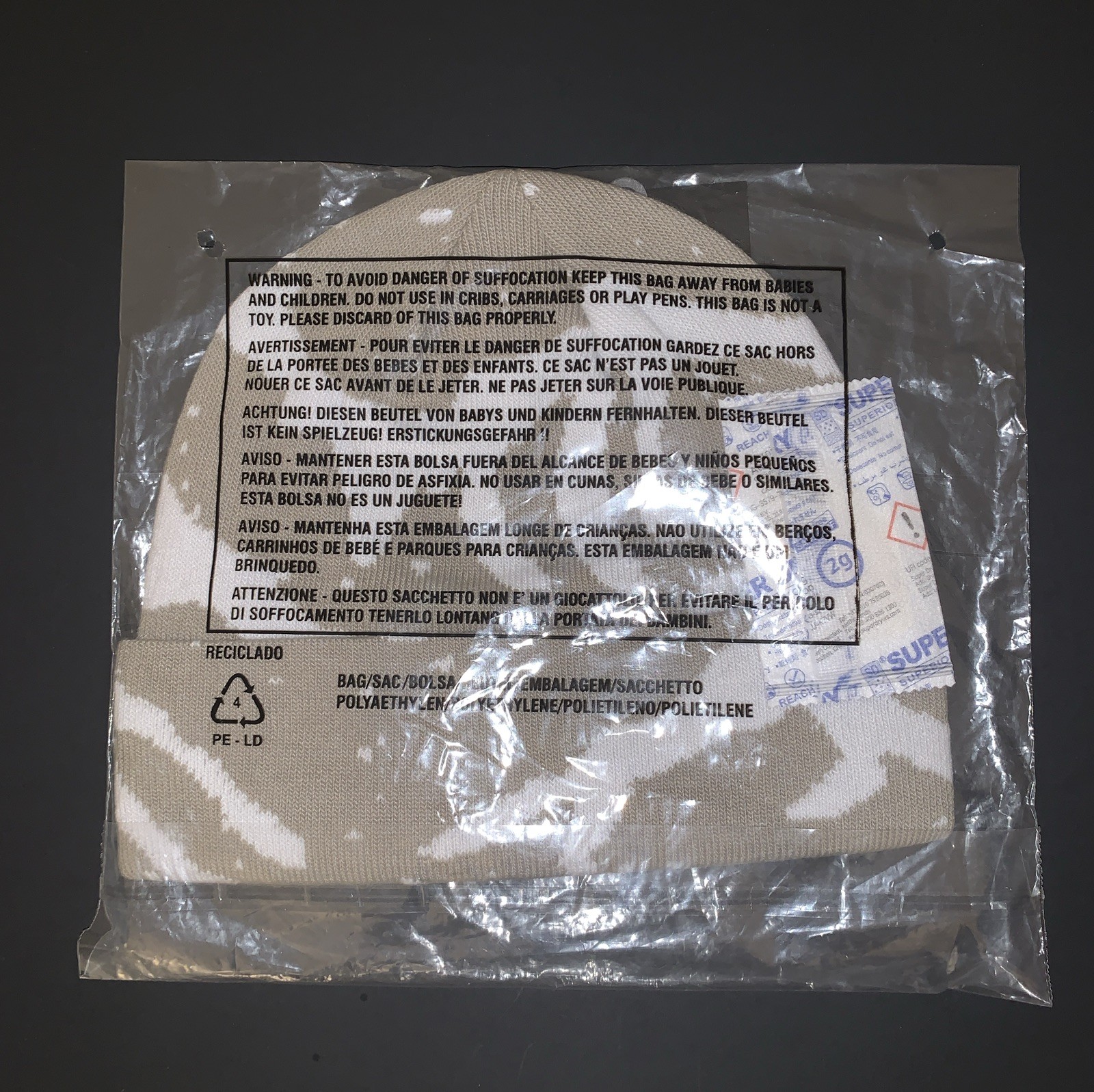 RARO COLORWAY nuovissimo cappello berretto Habitat bianco Arc'teryx Grotta Toque Y2K