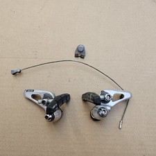 1 Set Vintage Shimano Deore MT62 Cantilever Brake BR-MT62 Silver Japan