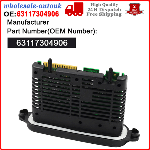 63117304906 Para BMW F10 F11 F07 Faro Halógeno TMS Módulo Controlador 7258278 - Imagen 2 de 7