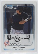 2011 Bowman Chrome Prospects Ben Gamel #BCP104 0b3