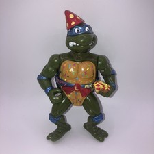 Classic Party Reptile Leo Bodacious Birthday TMNT 1992 Playmates Loose Figure
