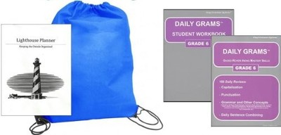 DAILY GRAMS GRADE 6 HOMESCHOOL KIT IN A BAG By Wanda C. Phillips **BRAND NEW**