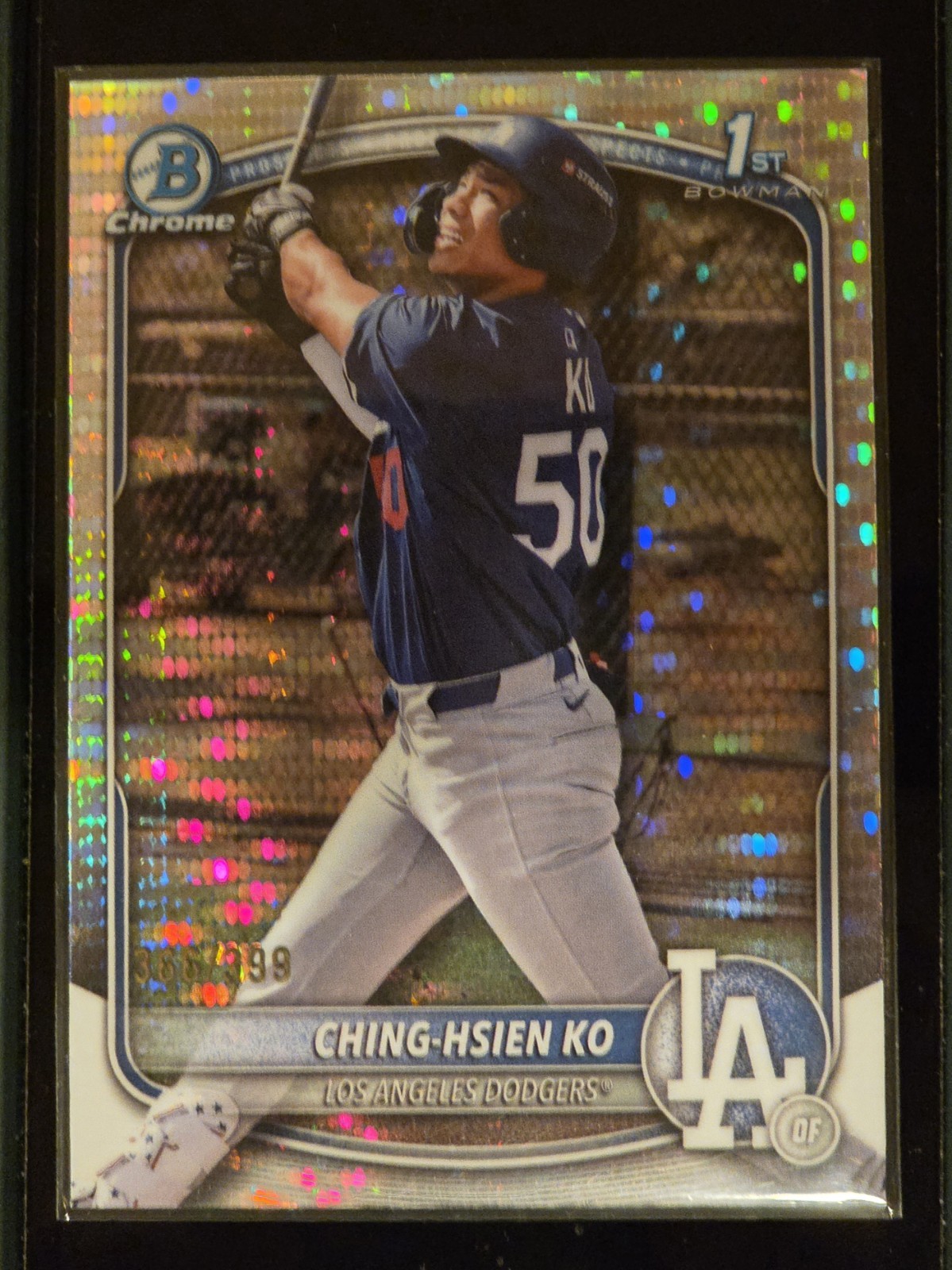 2025 Bowman Chrome - Prospects Ching-Hsien Ko, #BCP-224 Pulsar /399
