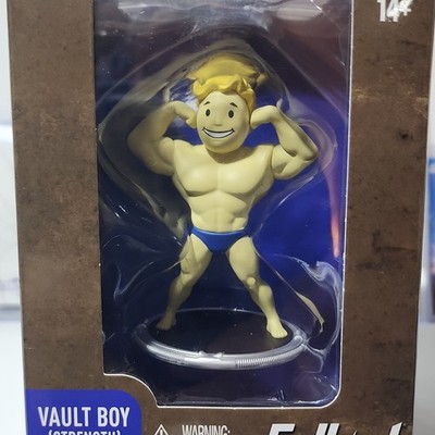 Syndicate Collectibles Fallout Vault Boy (Strength) 3'' Figurine SYN-63729