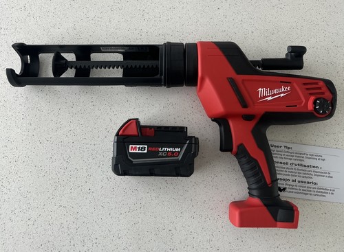 Milwaukee 2641-20 M18 10oz Caulk and Adhesive Gun w/ 5ah Battery
