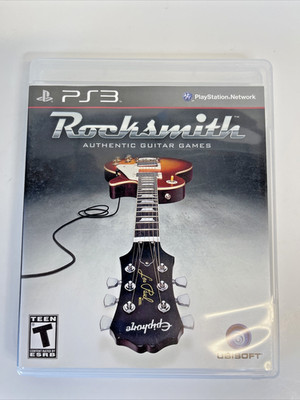 Rocksmith 2014 Edition Playstation 3 PS3  Game & case  without Cable