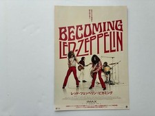 Becoming Led Zeppelin 2025 Movie Chirashi Japanese Flyer Mini Poster