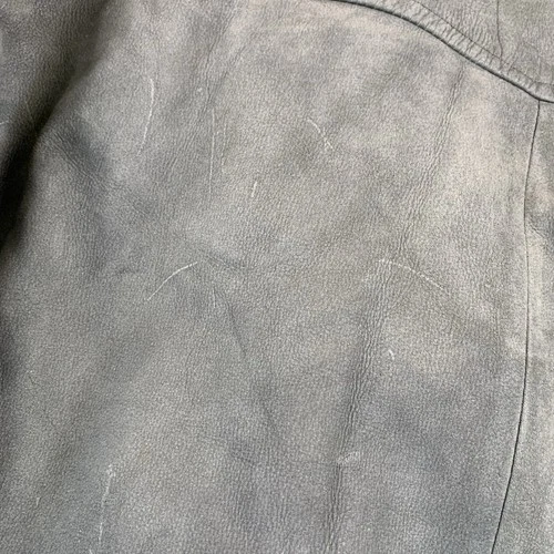 Rare LONE PINE American Made Barnstormer Leather Jacket, Wool Shawl Collar 42 image 14