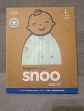 Happiest Baby Snoo Sack Organic Cotton Large 4-6 Months 18-26 Lb Swaddle
