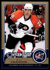 2008-09 O-Pee-Chee #286 R.J. Umberger Columbus Blue Jackets Hockey Card