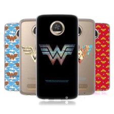 OFFICIAL WONDER WOMAN 1984 LOGO ART SOFT GEL CASE FOR MOTOROLA PHONES