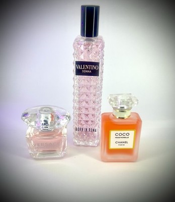 Versace Eau de Toilette, Valentino, Eau De Parfum, Coco Chanel Eau Pour La Nuit