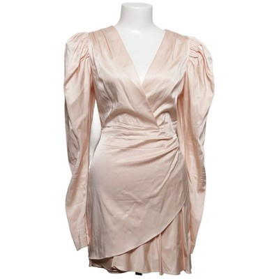 ROTATE Birger Christensen, Wickelkleid, Größe: 36, Beige, Elasthan/Viskose #egd