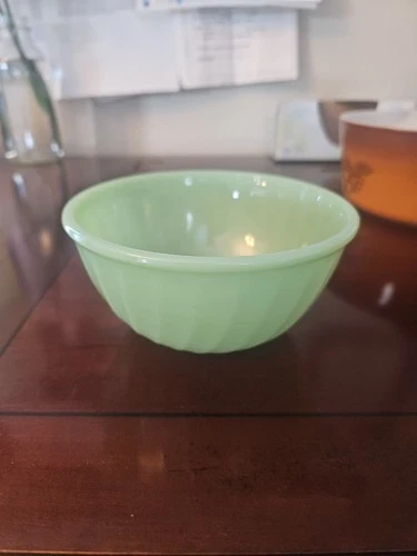 Vintage Fire King Jadeite Green 6" Oven Ware