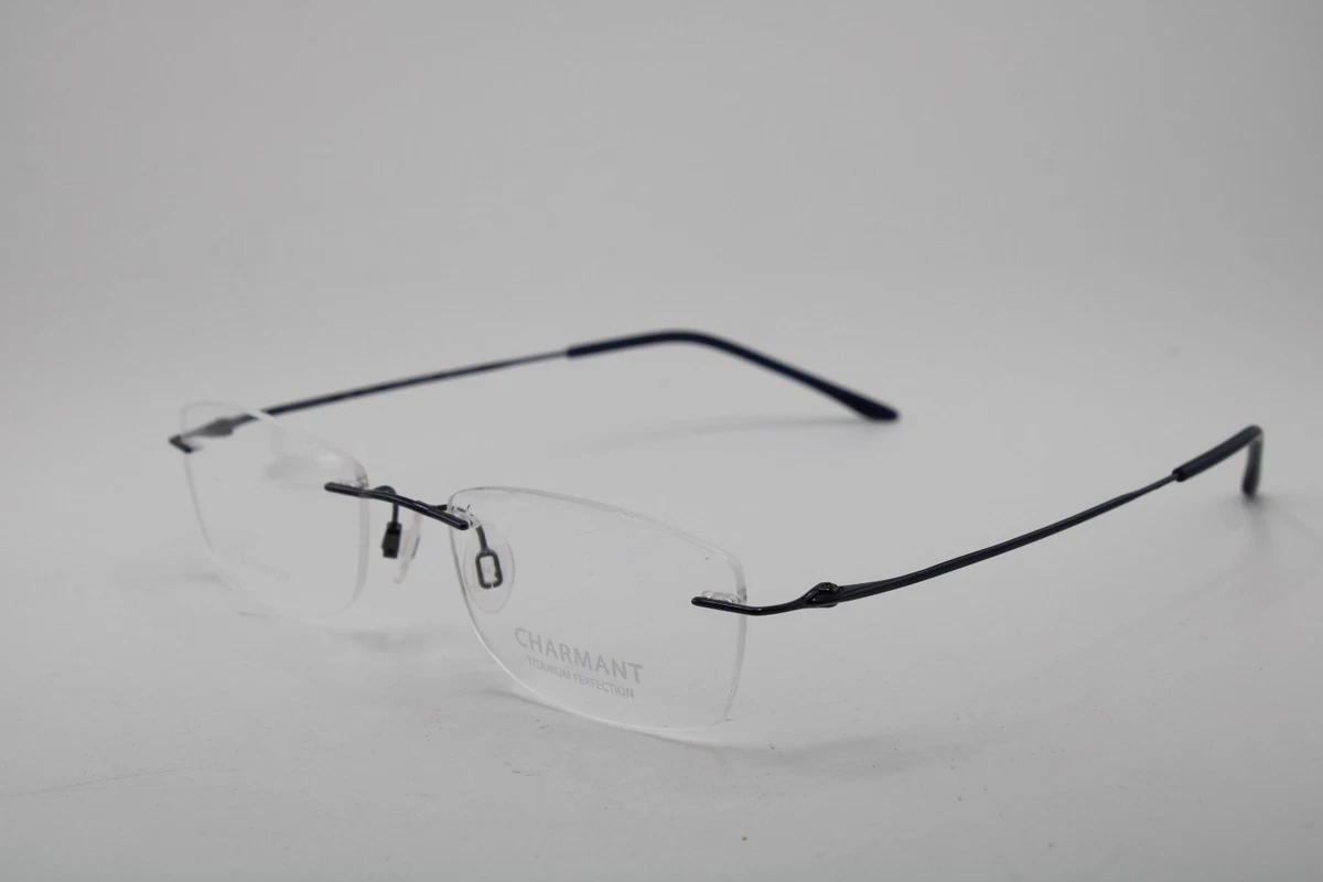 Charmant Cx7427 Bl Blue Authentic Eyeglasses 43-18-120 COLLECTIONS | Charmant main image 2