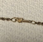 14k Yellow Gold Rope Chain Necklace 18" 10.8 grams — photo 9