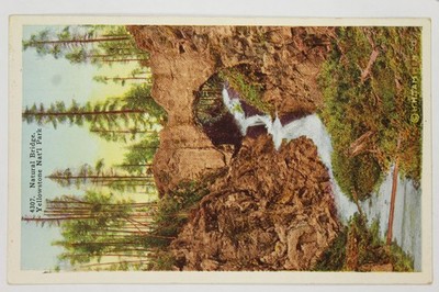 Natural Bridge Yellowstone Nat'l Park Vintage Postcard H.H. Tammen Co.