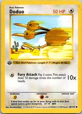 Doduo Common Base Set (Shadowless) 048/102 LP