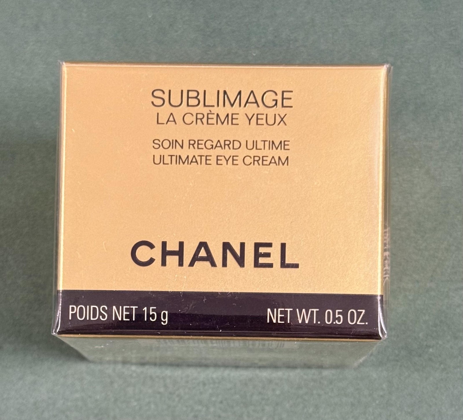 Chanel Sublimage La Crème Yeux 15g réduit visiblement les rides et