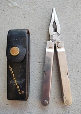 VINTAGE LEATHERMAN SURVIVAL TOOL ORIGINAL MULTI-TOOL TM1325473 VERY GOOD COND.!