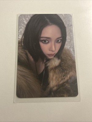 Kpop Girl Group Aespa Official Dirty Work Karina POB Photocard