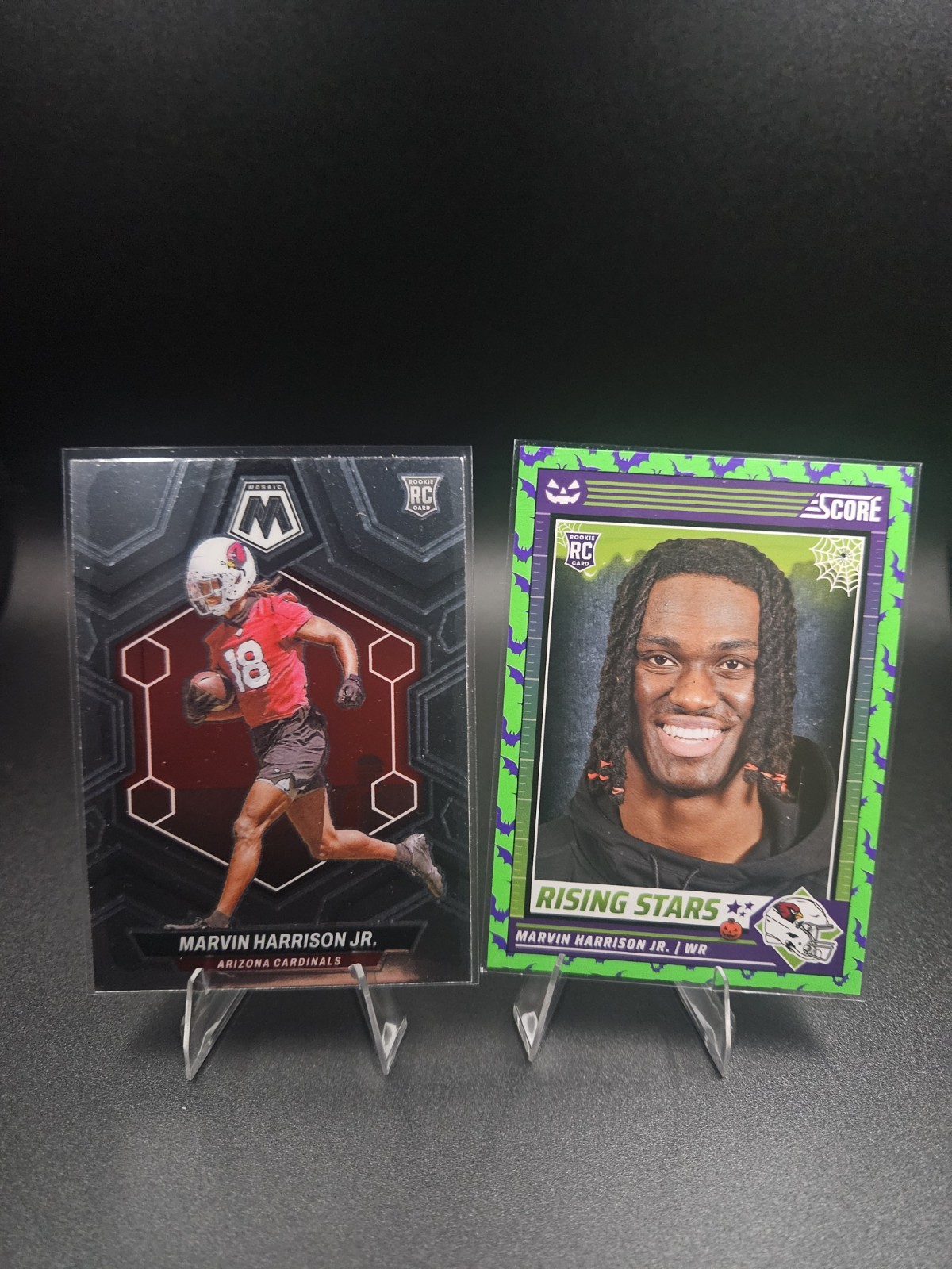 2024 Marvin Harrison Jr (2) Card Rookie RC Lot-Mosaic #304 Score-a-treat #38