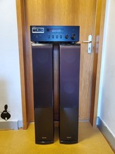 Musikanlage (YAMAHA R-S300 Stereo Receive) mit 2 Standboxen (Magnat Quantum 605)