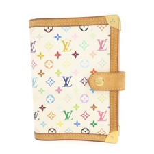 Louis Vuitton Monogram Multicolor Agenda PM Planner Cover R20896 Auth Used F/S