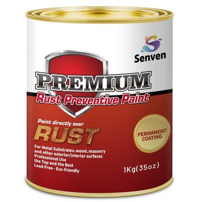 Rust Control Paint Red Anti Rust Permanently Preventive Coating Epoxy Metal P...