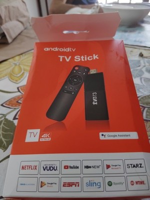 TV Android Stick Android 14 8gb 128gb 4k ultra HD