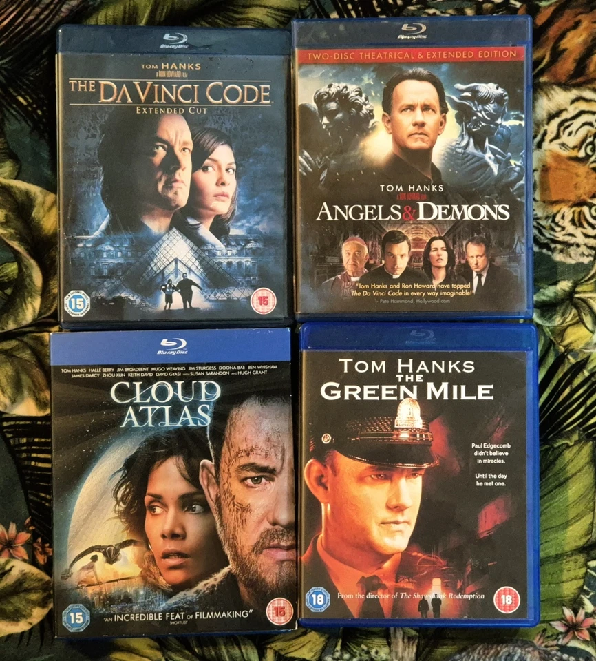 10x blu-ray films Shutter Island Green Mile Passengers Monsters Apes DaVinci + - Image 2 of 4