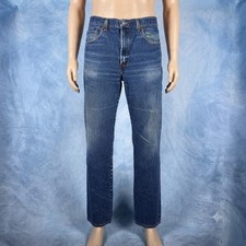 Levis 517 Mens 34x30 Blue Medium Wash Bootcut Denim Jeans Vintage 2004 Y2K