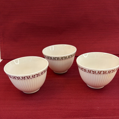 Paula Deen Custard Cups Pudding Measuring Signature Melamine Dessert - Set Of 3