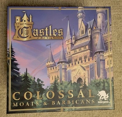 CASTLES OF MAD KING LUDWIG COLOSSAL MOATS & BARBICANS (Bezier Games Kickstarter)
