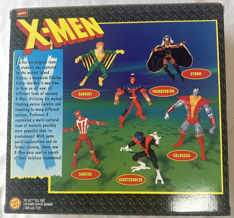 Juego de figuras Marvel The Original X-Men Edición Coleccionista 1997 Toy Biz NUEVO (13B) Foto 2 de 4