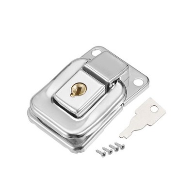 uxcell 41mm x 28mm Metal Small Size Suitcase Hasp x 28mm,5 pcs(w screws)