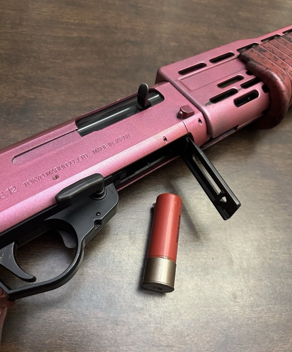 Tokyo Marui Spas 12 Airsoft Shotgun Custom with Shells | eBay