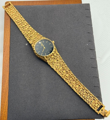 Authentic Vintage 60's Playboy Gold Nugget Watch