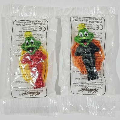  2008 KELLOGG'S Cerealien Beigabe 2x SMACKS DSCHUNGEL-FLIEGER Neu!