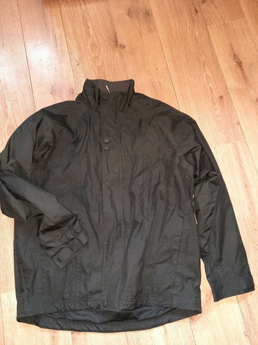 DUNLOP BLACK WINDBREAKER ZIP UP GOLF 